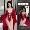 Sexy lingerie sexy onesie lace uniform seduction hollowed out passion nightgown set