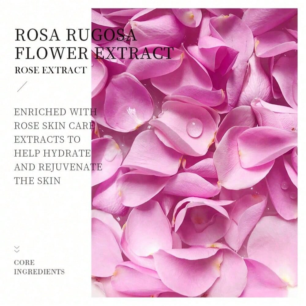 1/3/5/10PCS Plant Rose Mask, Hydrating And Moisturizing, Post-Sun Repair, Soothing And Repairing, Ma