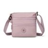 Solid Color Small Square Bag Women's Outdoor Waterproof Nylon Shoulder Crossbody Bag