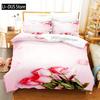 Beautiful Flowers Bedding Set Duvet Cover Set 3d Bedding Digital Printing Queen Size Bedding Sets Fashion Design