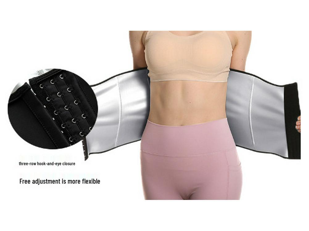 Ceinture de sport - Brûle-graisses, Yoga et Course à pied, Soutien améliorant la transpiration