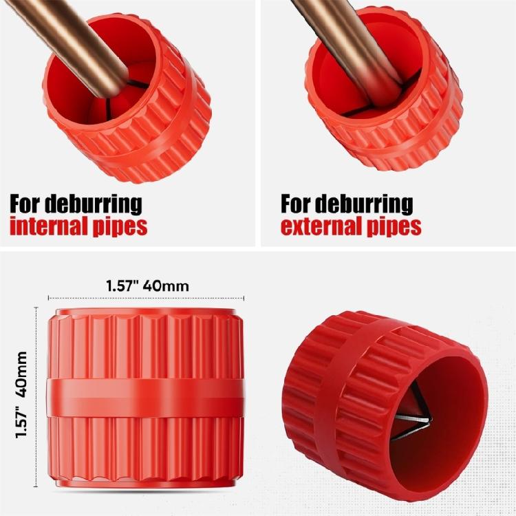 MultiSize Pipe Cutter Set 6-50mm 3-22mm Diameter Capacity Includes Roller Bearing Design For Effortless Operation