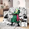 Roronoa Zoro Print Blanket Warm Comfortable Flannel Blanket Suitable for Bedrooms,Sofas, Beds,Chairs,Travel 124