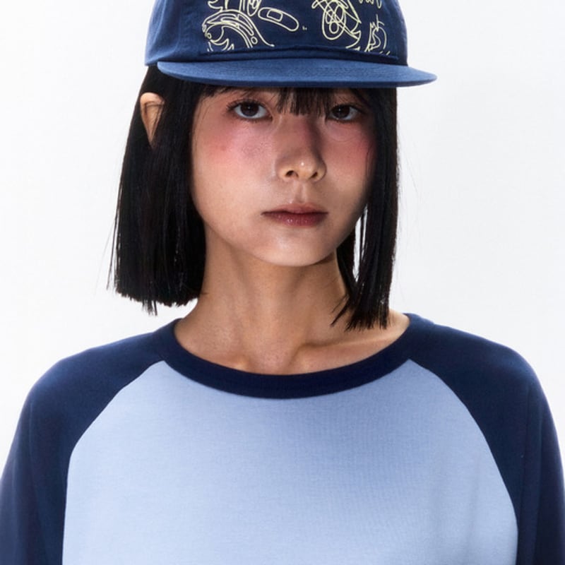 

KIRSH KIRSH X SUNONE BIRD EYE Graphic Ball Cap [Navy] 00F