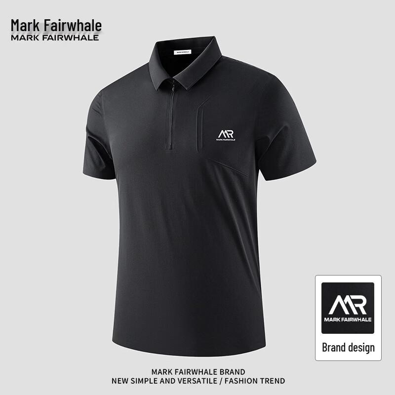Mark Fairwhale Men's Cool-Feel Quick-Dry Polo Shirt