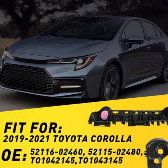 Front Bumper Retainer Driver Passenger Side For Corolla Toyota -
