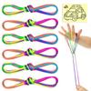 6Pcs String Games For Kids Cats Cradle Rainbow Colored Rope 160Cm Children'S Day Gift Birthday Party Supplies Kinder Spiele