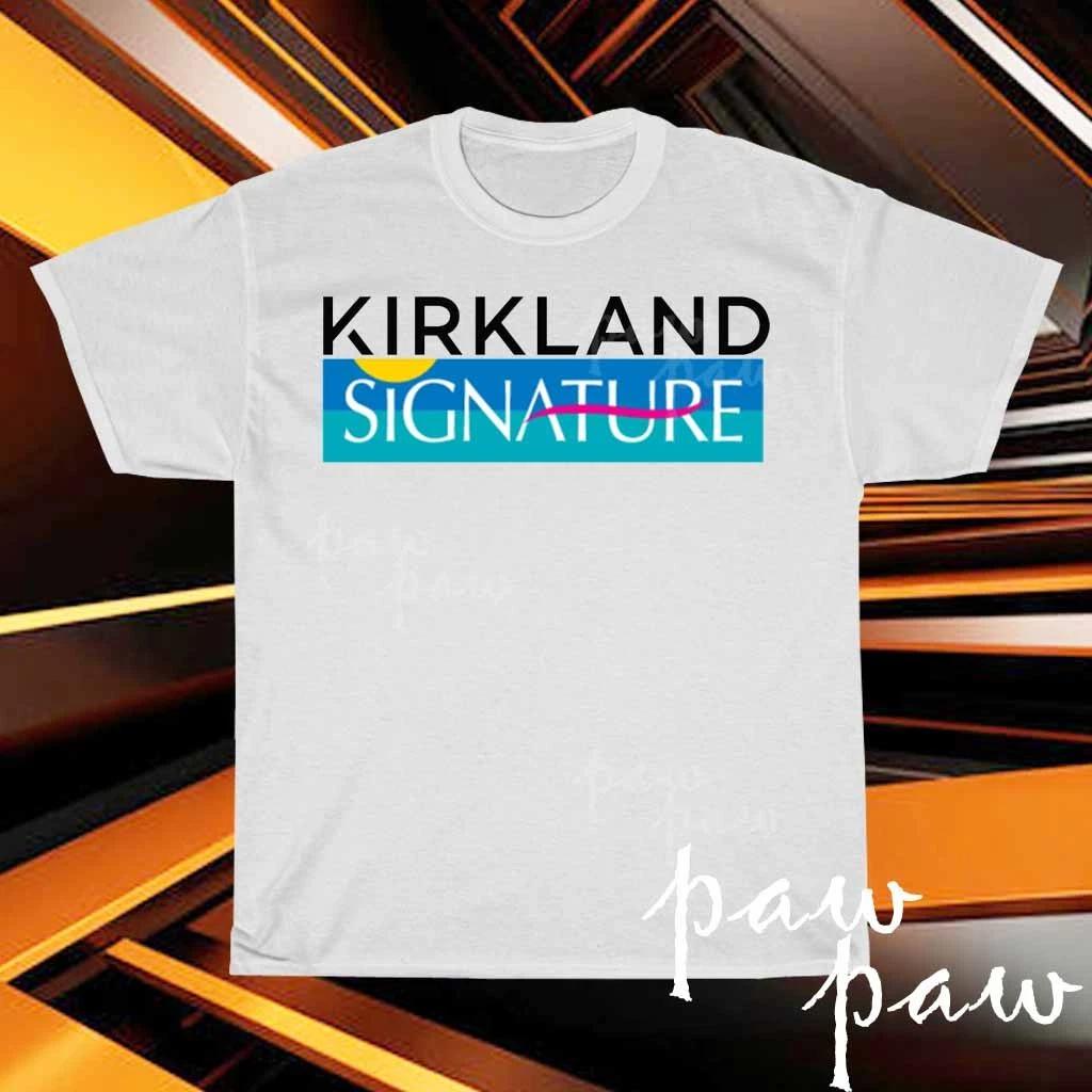

New Kirkland Signature Logo Men s Logo American T-Shirt Funny Size S to 5XL M