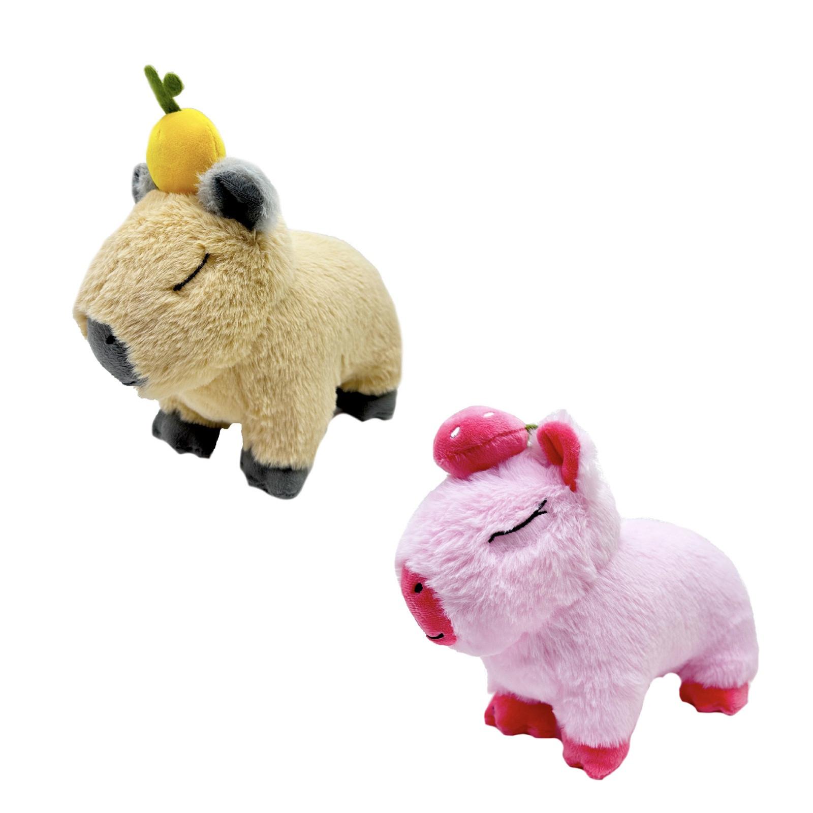 

2pc Plush Stuffed Toys Soft Throw Pillow Decorations, Kids Birthday Party Preferred Gift For Christmas,Holidays, Birthdays