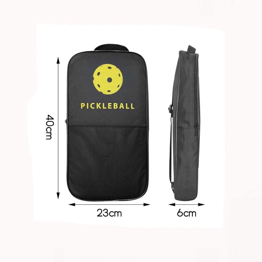 Waterproof Pickleball Paddle Protector Large Capacity Racket Carry Case Racket Storage Bag