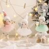 Princess Dress Xmas Tree Pendant with Wings Christmas Decoration Cute Christmas Angel Dolls  Home