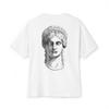 Unisex Oversized Boxy Tee INNER GODDESS AWARD, Aesthetic Minimalist Shirt, Unique Graphic Apparel, Self-Care Gift
