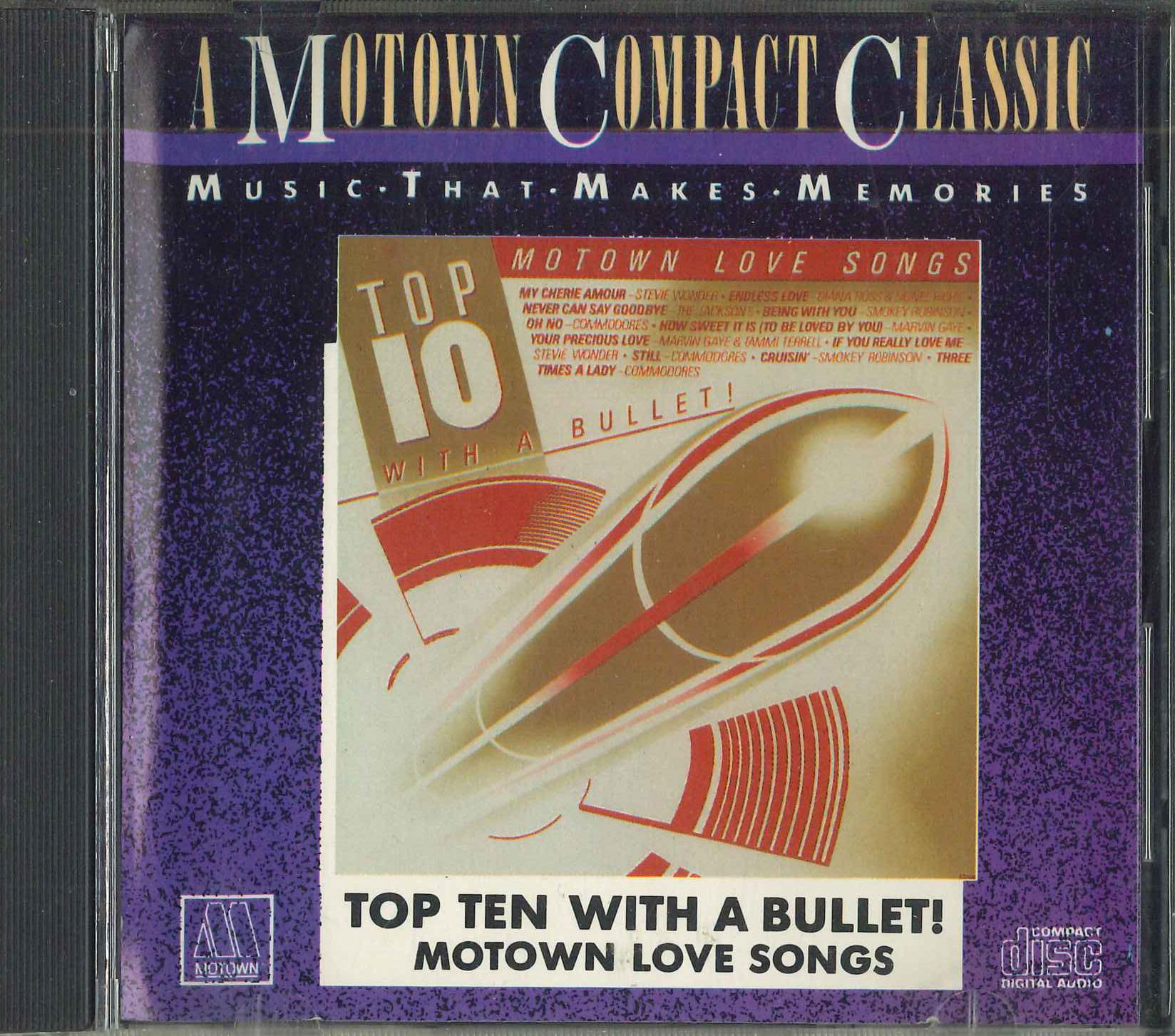 

CD VARIOUS - Motown Love Songs MOTD5324 MOTOWN US Soul/Funk Used
