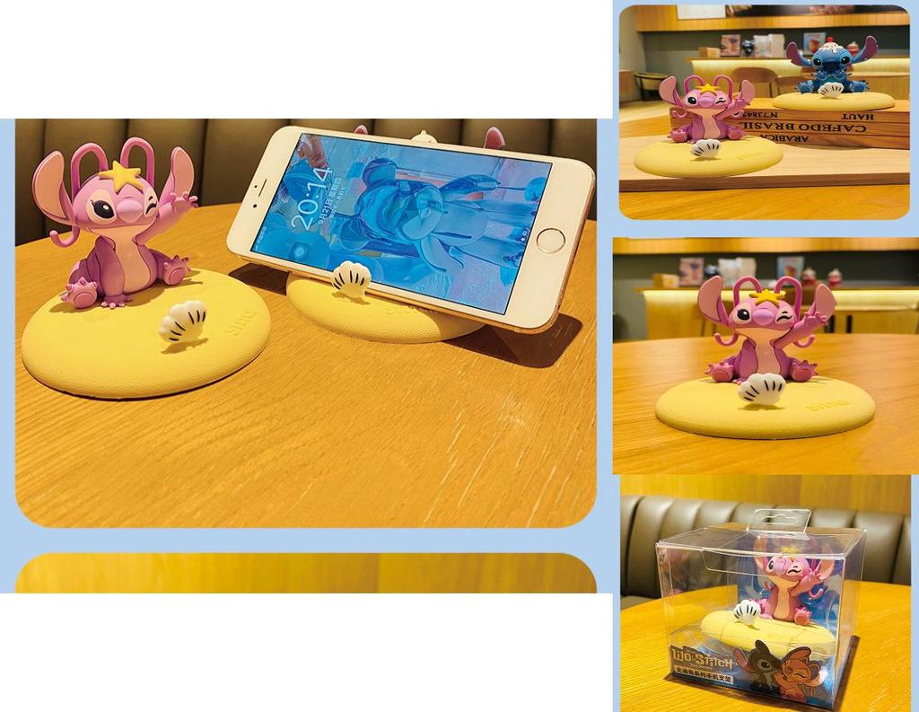 Original Cute Stitch Phone Stand For Couples Exquisite Cartoon Gift Wholesale