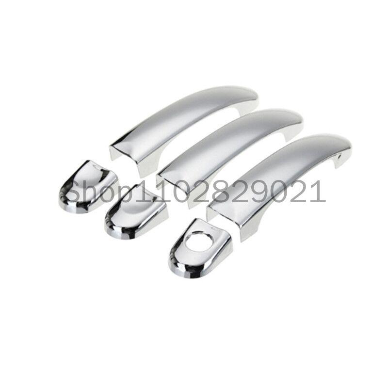 Car Door Handle Cover Trim Styling Stickers Accessories For Volkswagen VW Touran MK1 2003-2015 2014 2013 2012 2011 2010 2009
