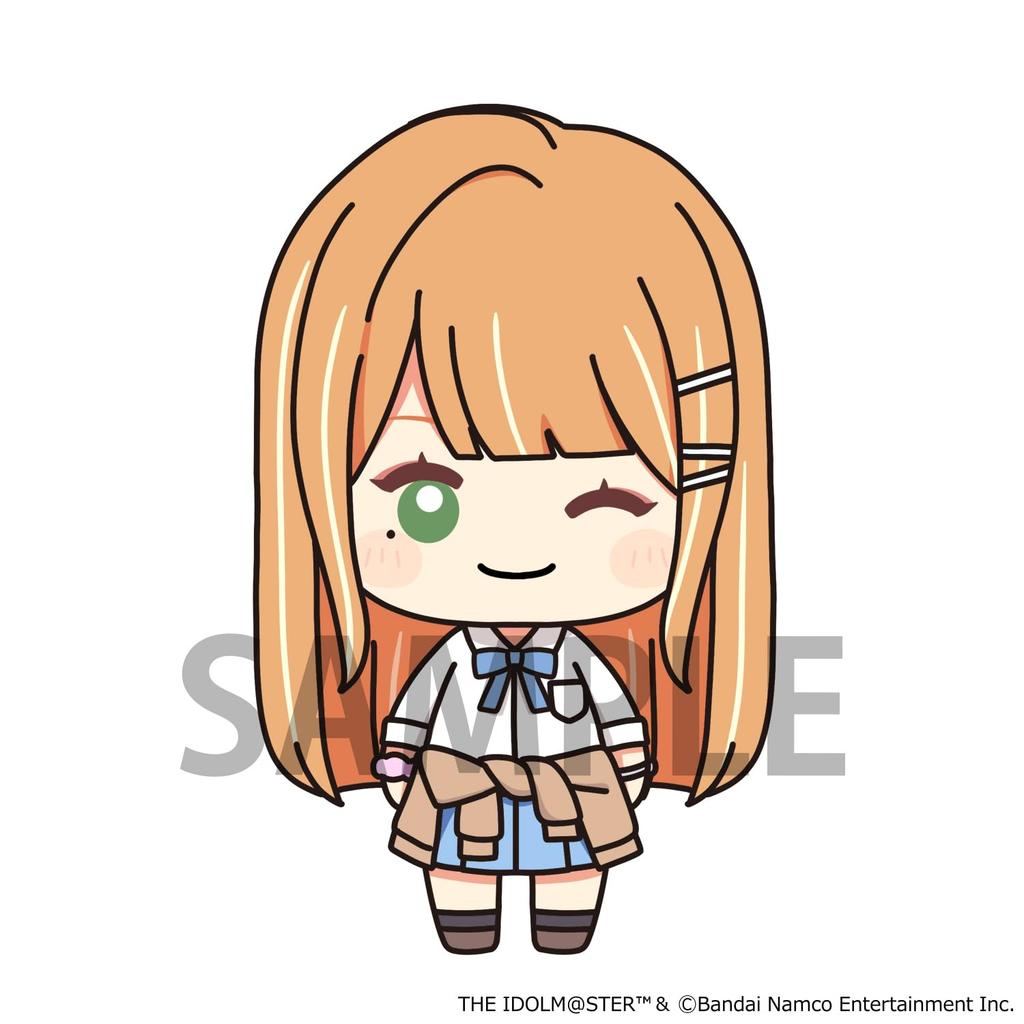 PROOF Nyokinto Mascot Figure Box "Gakuen Idolmaster" Vol.2 (6 Types) 6-Piece
