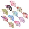 200Pcs Wooden Button Fan Shape Colorful Sewing Decoration Accessories DIY Craft Tool
