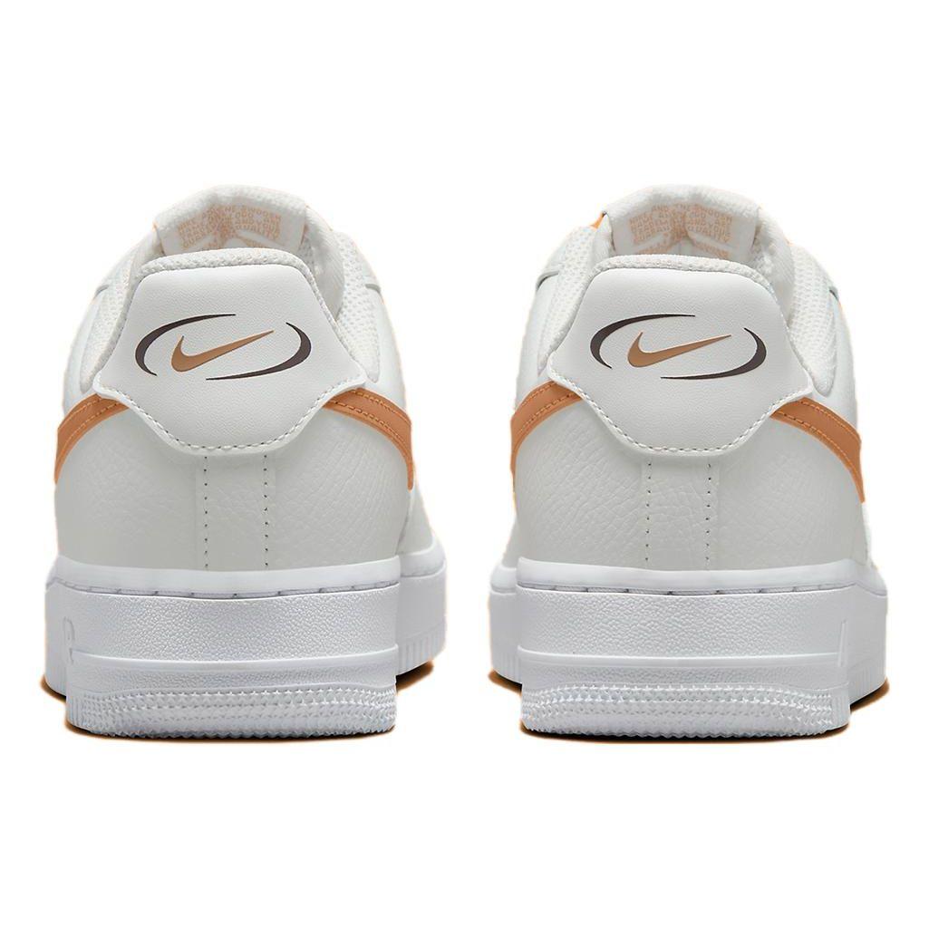 Nike Air Force 1 Low White Amber Brown Женские кроссовки Summit-White Earth FQ2742-101 — фото 5