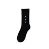 Women's Mid-Calf Socks with Metal Rivet Decor - Fine Combed Cotton, European Style Socks