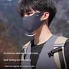 Unisex Breathable Anti-UV Full Face Ice Silk Sunshade Mask