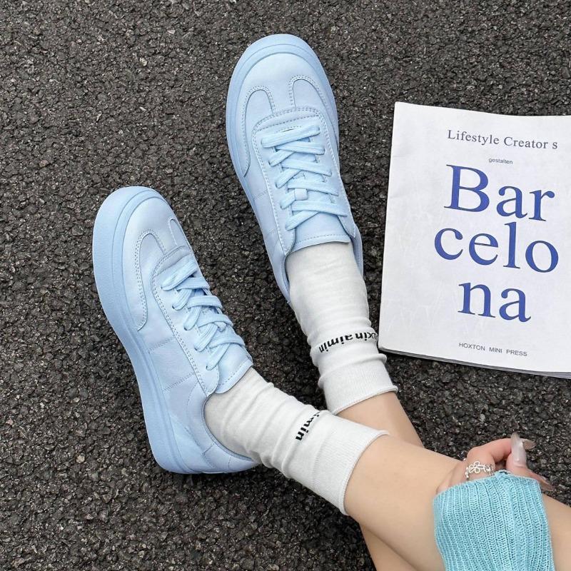 The First Layer of Cowhide Minimalist Leather White Summer Comfortable Breathable Casual Shoes Women's Shoes Flat Baseplate Shoes