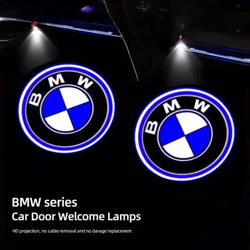 2/4Pcs Car LED Projector Welcome Lamp Is Suitable for BMW 1 Series F40/3 Series G20 G21/8 Series G29Z4/M4 MG02 M G8 X7 G07.