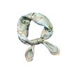 100% Natural Real Silk Scarf Women Print Hairband Shawl Neckerchief Female Poncho Bandana Square Scarves Wrap Kerchief Hijab