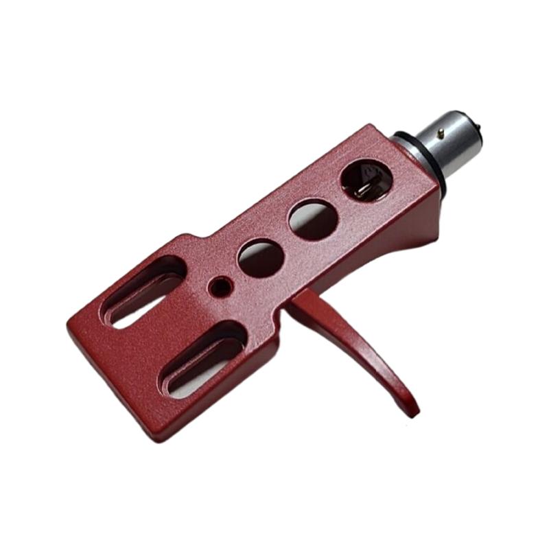 

1 Piece Phono Turntable Headshell Mount Phono Phonograph Head Holder Stylus Lead Wire Black For Lp Disc Re червоний
