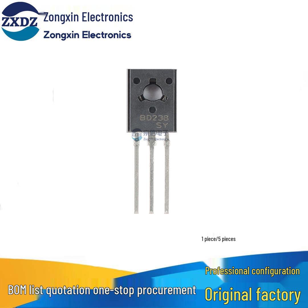 

BD238 TO-126 80V 2A PNP Transistor - Pack of 5