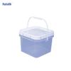 Heisdick Transparent Plastic Storage Bucket