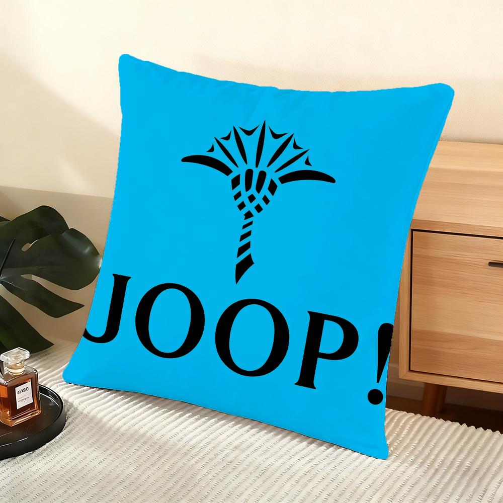 J-Joop! Kissenhülle Weiche Kurze Plüsch-Kissenhülle Glatte Gemütliche Textur Ästhetische Kissenhülle Heimdekoration