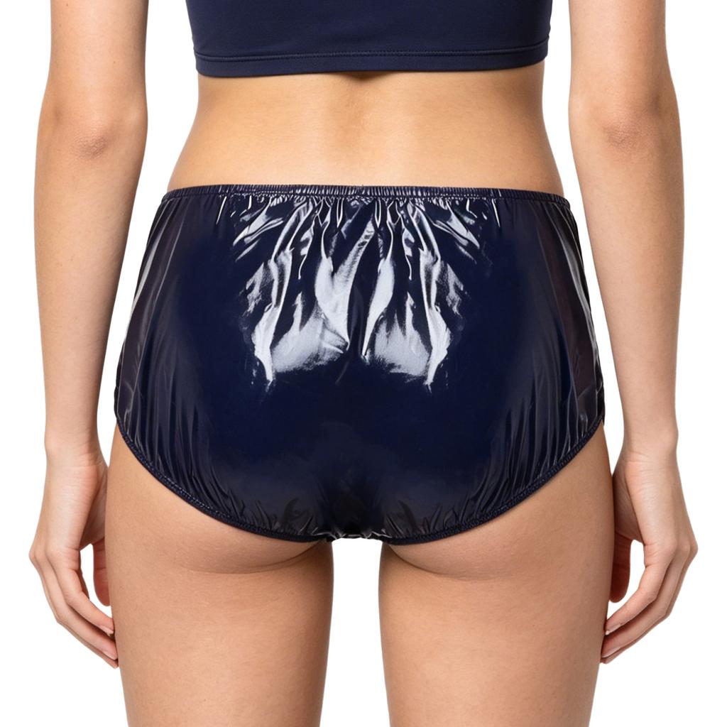 Pannolino Riutilizzabile per Nuoto per Adulti con Esigenze Speciali S-3XL Slip Impermeabili in Vinile con Lati Regolabili a Velcro per Piscina