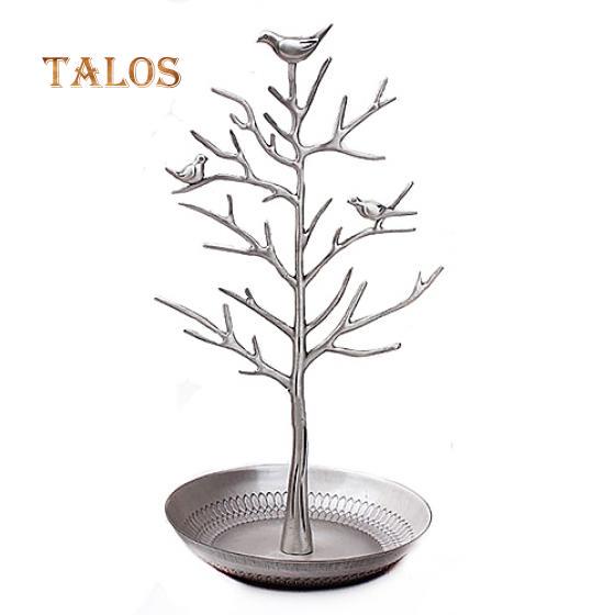 Buy Vintage Bird Tree Stand Jewelry Earrings Necklace Ring Show Rack