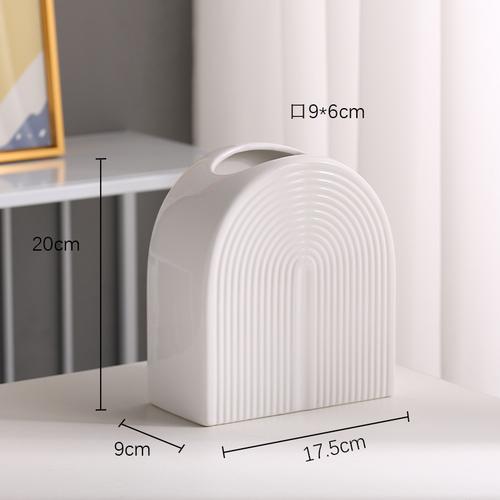 Modern Decorative Ceramic Vase, Living Room Tabletop, Dining Table, Home Decorations, Flower Vase, Home Decor