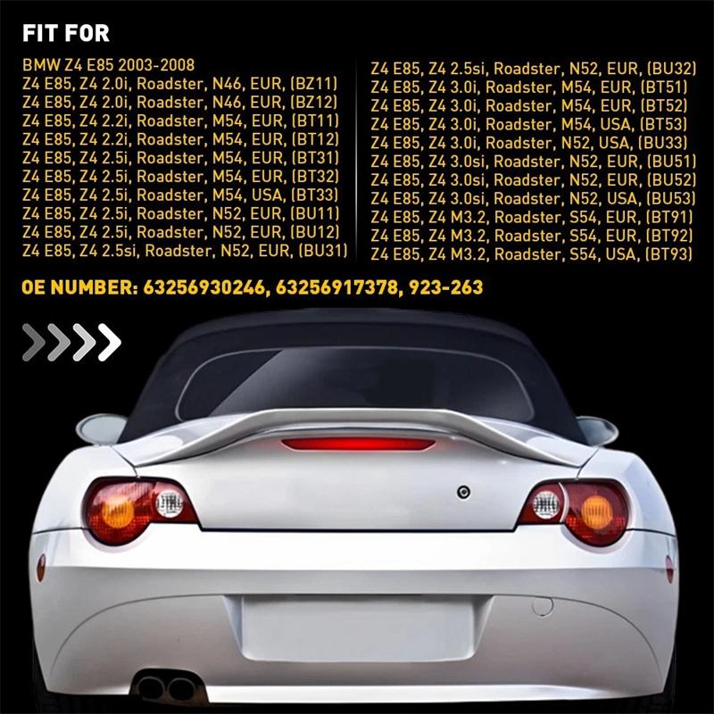 Led Car Rear Tail Third Brake Light Stop Light Lamp For Bmw Z4 E85 2003-2008 63256917378 63256930246