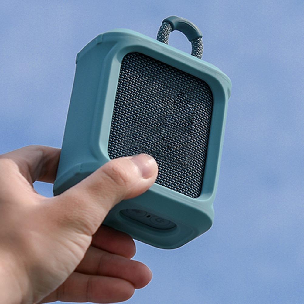 Silicone Case Protective Cover Speaker Case with Removable Strap Anti-fall Speaker Case for JBL GO 3 GO3 Bluetooth Speaker