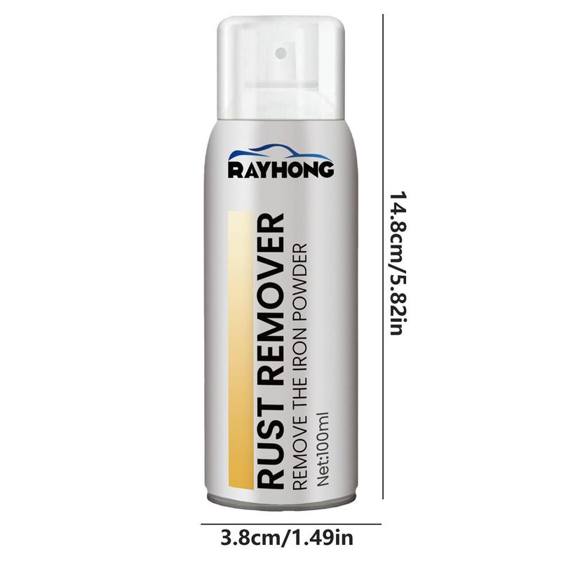 Metal Rust Converter Spray Rust Remover Paint Converter Agent Rust Renovator Metal Surfaces Rust Removal Primer Safe Multi-Purps
