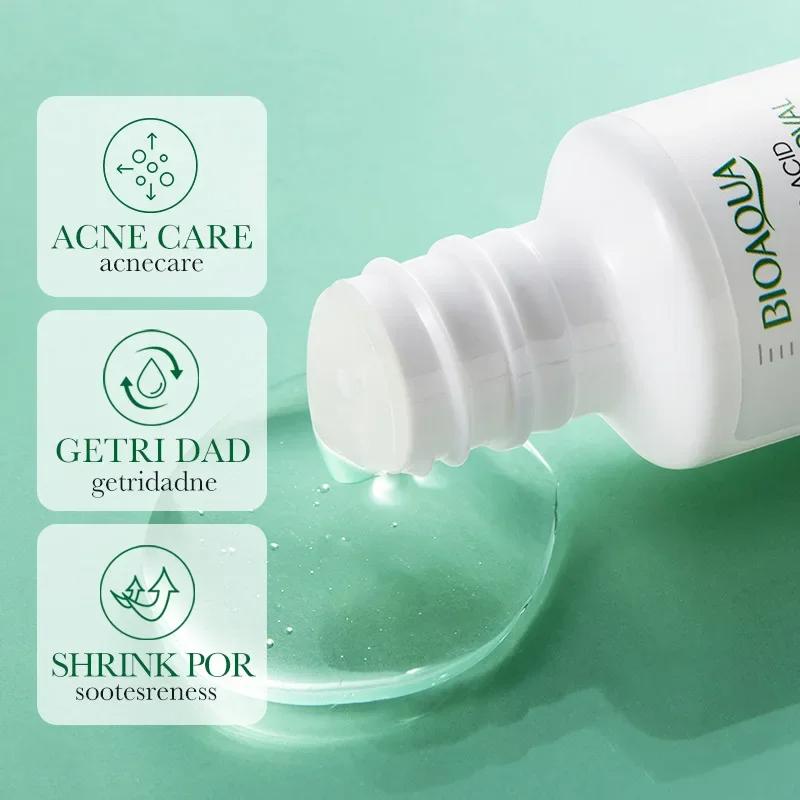 BIOAQUA Salicylic Acid Acne Removing Essence Face Serum Skincare Moisturizing Repairing Acne Treatment Facial Serum Skin Care