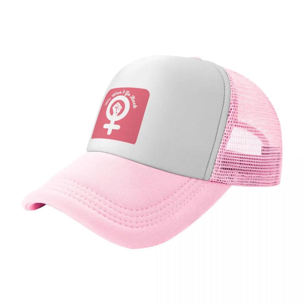 We Wont Go Back Pink Fist Essential Baseball Cap Big Size Hat Anime Hat tactical cap Sun Hat For Children Baseball Unisex Womens