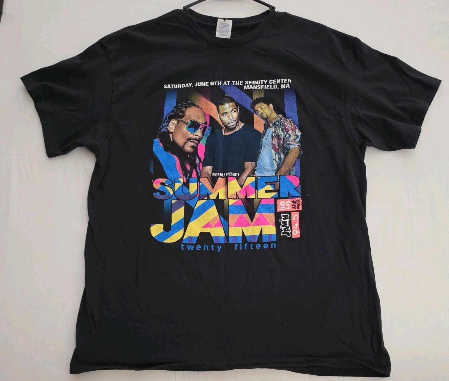 Snoop Dogg Summer Jam 2015 Concert T Shirt XL Unisex T-Shirt XL
