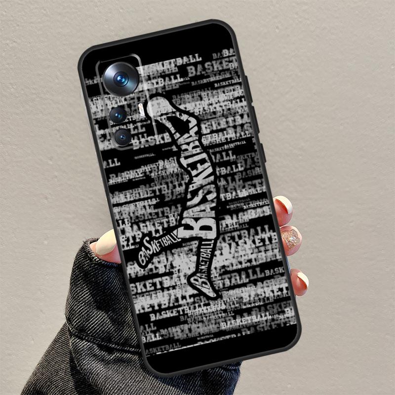 Basketball Heart Beat Case For Xiaomi 14T Pro 13T 11T 12T 13 14 15 Ultra Cover For POCO F7 F5 F6 X3 X5 X6 X7 Pro