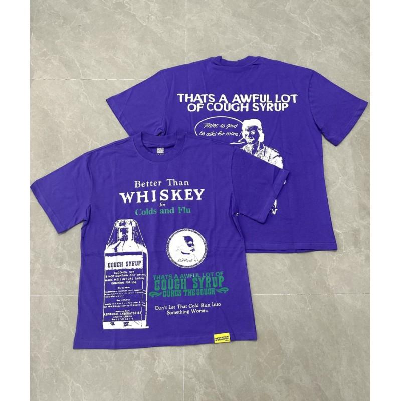Premium 100% Cotton Crew Neck Short Sleeve T-Shirt Men Loose Fit Casual Print Tee 2025