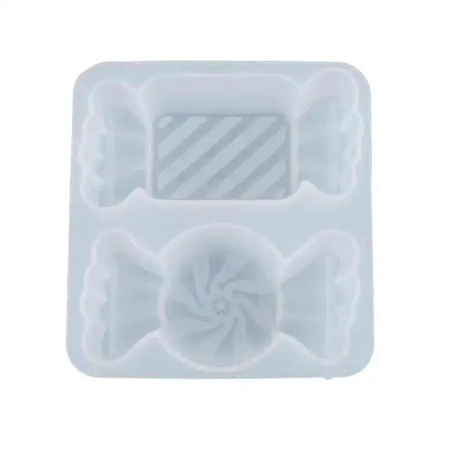 1ks Silikonové formy na pryskyřici ve tvaru cukrové vaty UV pryskyřičné formy DIY ruční práce šperkové doplňky šperkové formy pryskyřičná silikonová forma