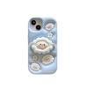 17Pro Little Lamb Drop-Proof 3D Apple Phone Case for iPhone 12/13/14 Pro - Japanese & Korean Style