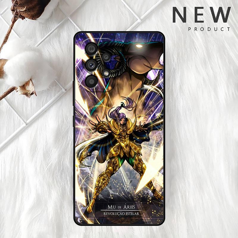 Saint Seiya Anime Case For Samsung Galaxy A54 A52 A14 5G A53 A12 A13 A71 A23 A34 A33 A21s Phone Cover
