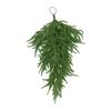 Festive Pine Needle Christmas Wreath: Green Plant Vine Decoration for Wall Hanging