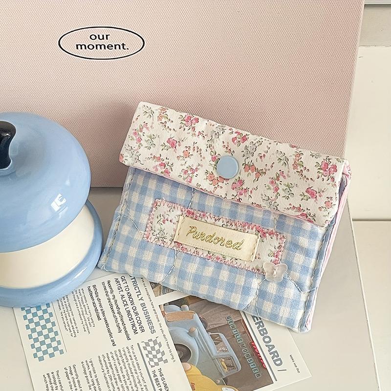 Fashion Women Cartoon Makeup Bag Pink Buckle Coins Lipsticks Cosmetic Storage Pouch Portable Mini Make Up Bag For Gift