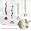 PATIKIL Crystal Suncatcher DIY Suncatcher, 1 Piece Hanging Ball Prism Chain for Window, Home & Garden Decoration, Crafts for Women, Multicolor