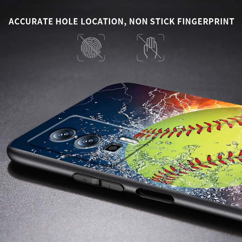 Sports Style Pattern For Xiaomi Redmi 12 13C 12C 13 10C 9T A2 9A 9C 7A Note 10S 8T 10 9 8 Pro 4G 5G Black Phone Case