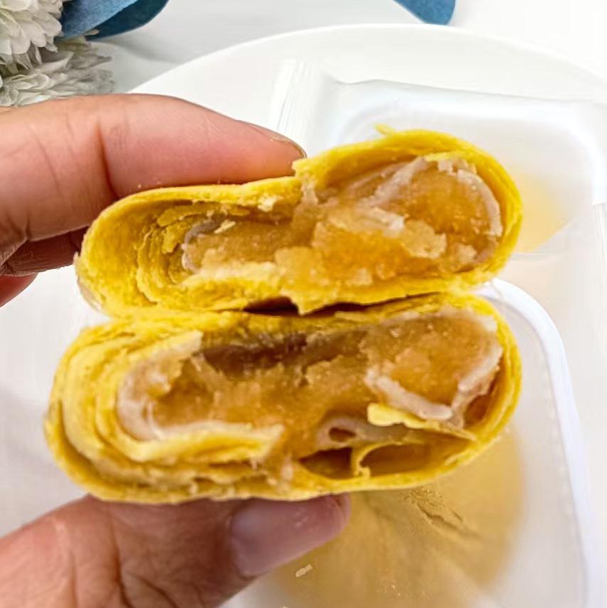 Dried Tangerine Yam and Autumn Pear Cake Snack